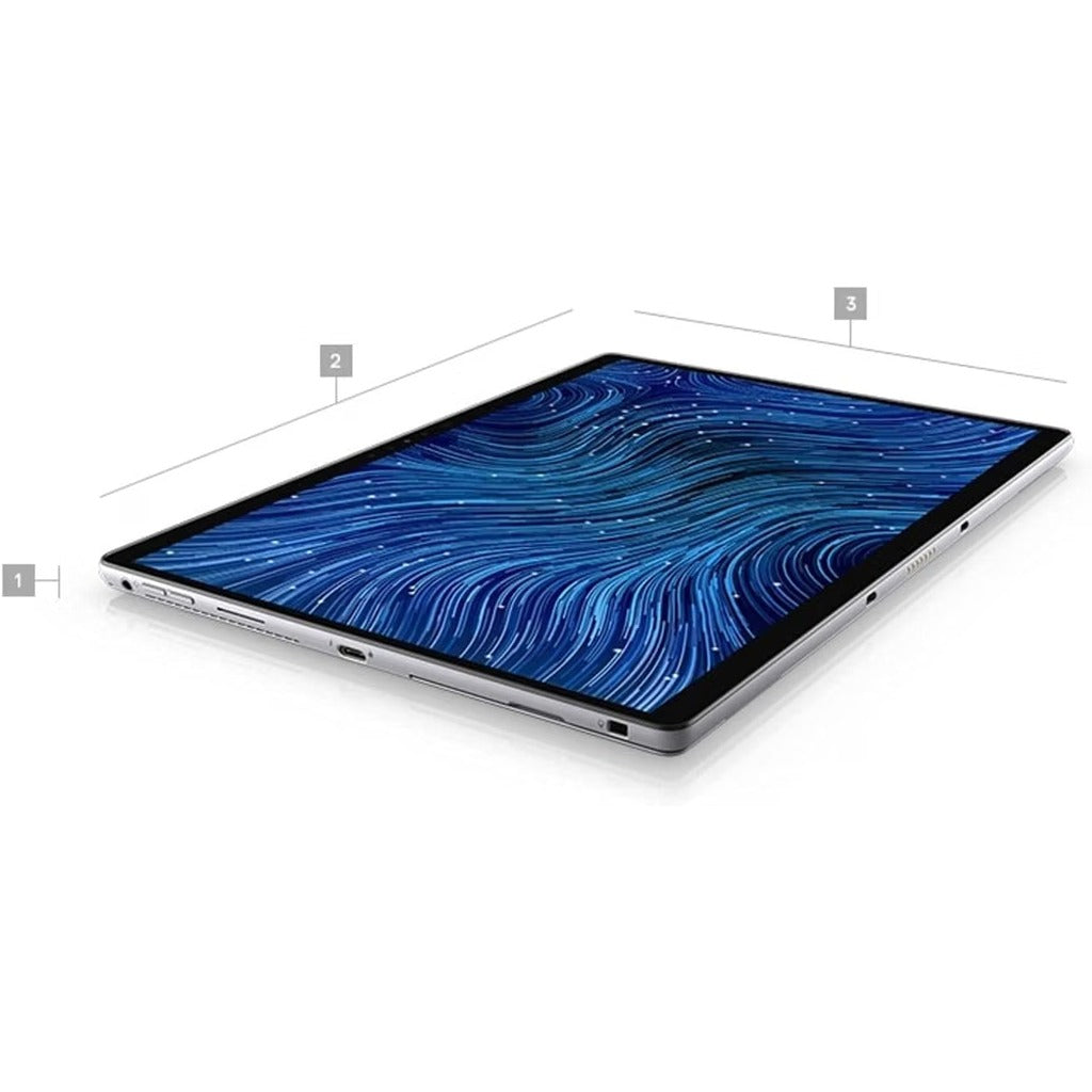 Dell Latitude 7320 Detachable side profile showing Thunderbolt 4 ports