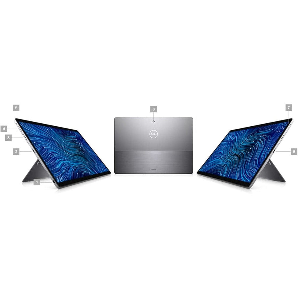 Dell Latitude 7320 Detachable rear camera and kickstand view