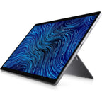 Dell Latitude 7320 Detachable tablet with keyboard attached, front angled view