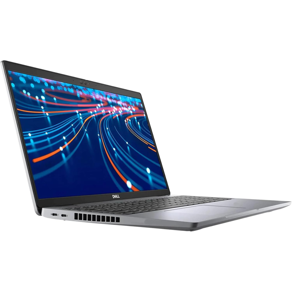 Dell Latitude 5520 business laptop left side USB-C ports view - 15.6 inch FHD 32GB RAM refurbished Vaughan Ontario