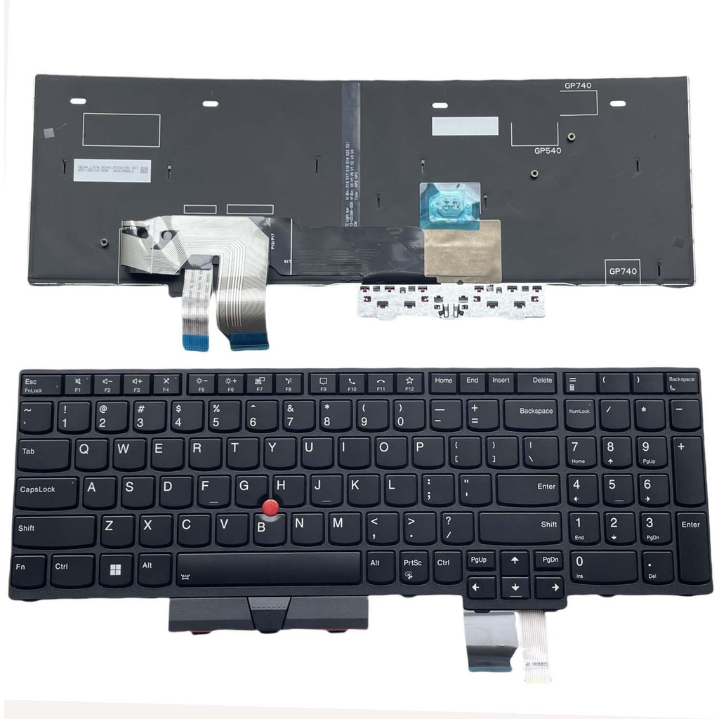 Lenovo ThinkPad P15 Gen 2 keyboard left side angled detail - 5N21B44328 replacement Canada Vaughan Ontario
