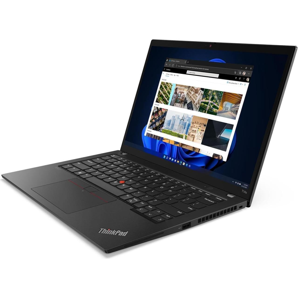 Lenovo ThinkPad T14s Gen 3 angled view OneDrive screen - refurbished laptop Canada Vaughan Ontario