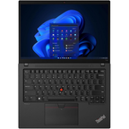 Lenovo ThinkPad T14s Gen 3 keyboard top down view fingerprint reader - refurbished laptop Canada Vaughan Ontario