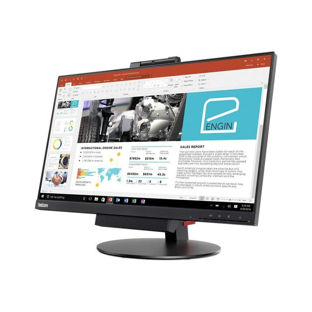 Lenovo Tio22Gen3 Touch monitor rear Tiny PC bay view - ThinkCentre Tiny mount Canada Vaughan Ontario