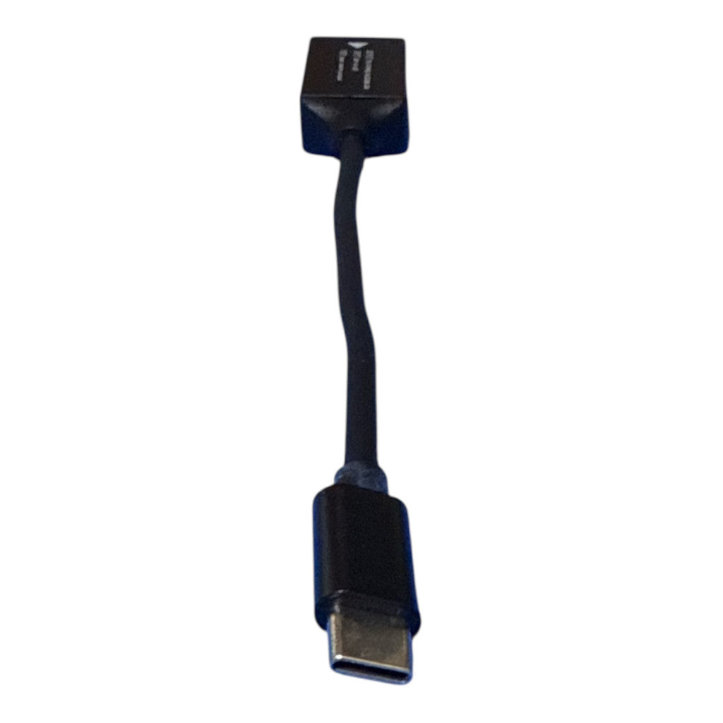 Lenovo square tip 11mm to USB-C power adapter converter for ThinkPad IdeaPad Yoga laptop chargers usb-c side front