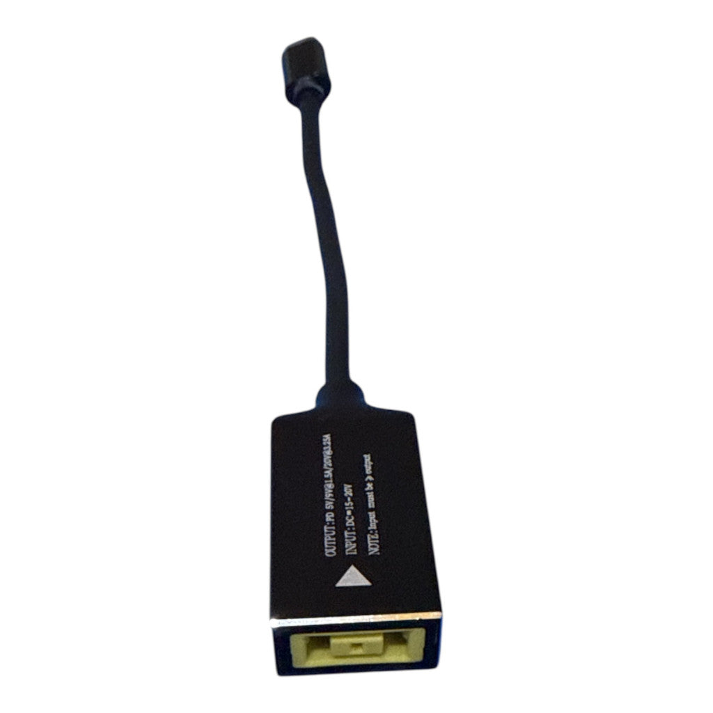 Lenovo square tip 11mm to USB-C power adapter converter for ThinkPad IdeaPad Yoga laptop chargers square yellow tip