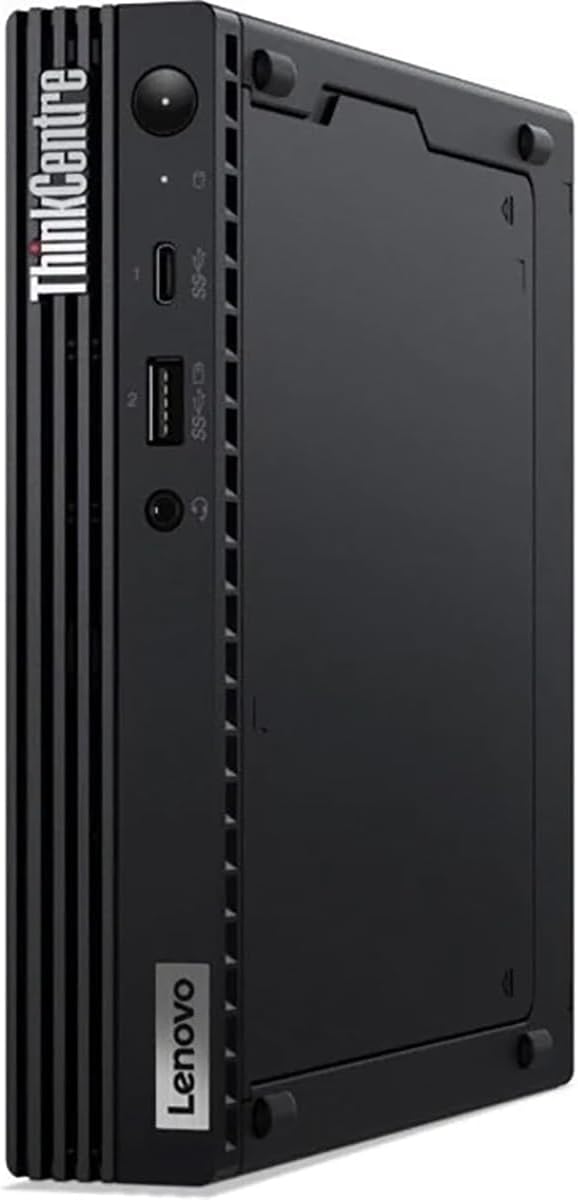Lenovo ThinkCentre M75q Gen 2 Tiny rear ports closeup
