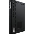 Lenovo ThinkCentre M80q Gen 3 rear port panel showing DisplayPort, HDMI, USB and Ethernet