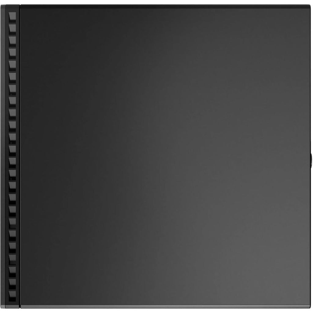 Lenovo ThinkCentre M80q Gen 4 front panel with USB-C, USB-A, and headphone jack