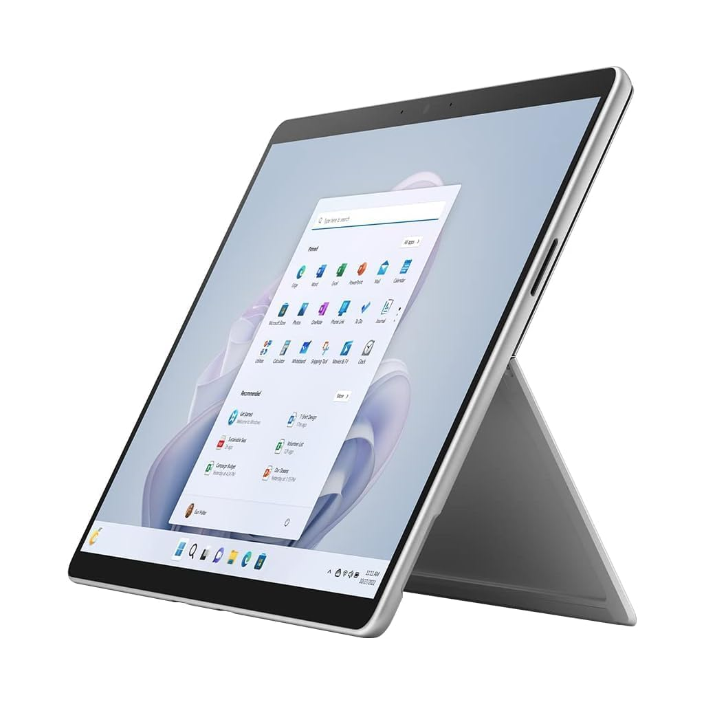 Microsoft Surface Pro 9 tablet view with kickstand - touchscreen Windows tablet silver Canada Vaughan Ontario