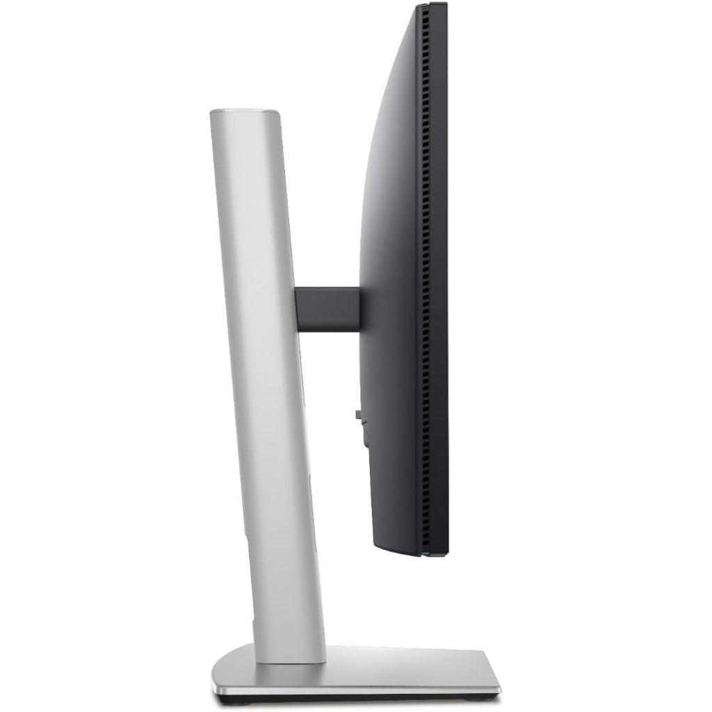Dell P2422H monitor pivot rotation demonstration showing portrait and landscape modes - height adjustable stand Vaughan Ontario