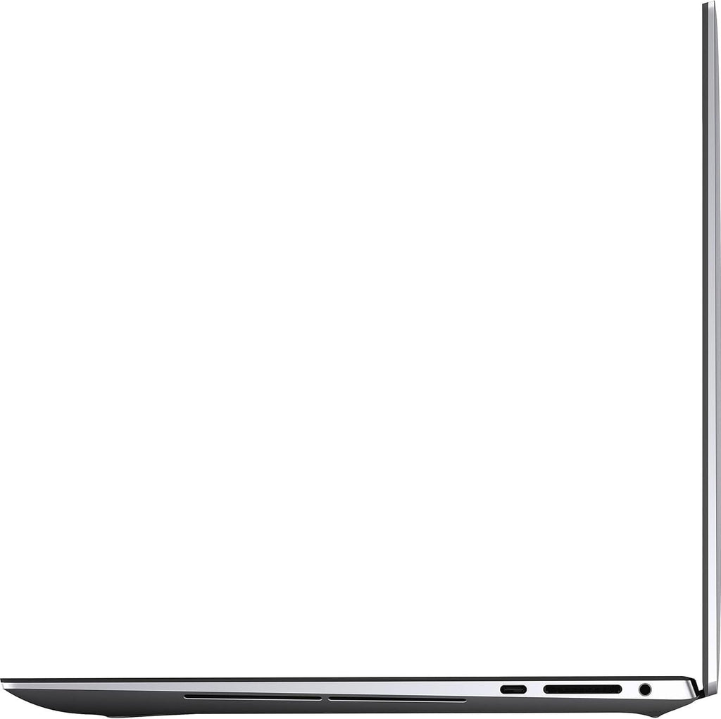 Dell Precision 5560 open side view keyboard and display