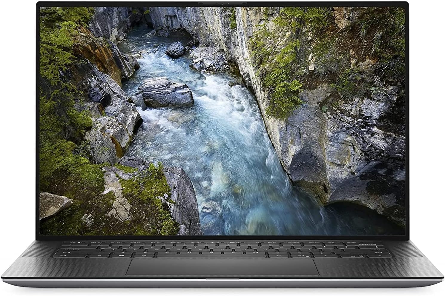 Dell Precision 5560 side profile - Thunderbolt 4 ports