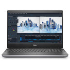 Dell Precision 7560 15.6 inch mobile workstation laptop open view