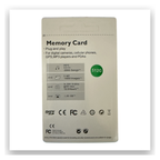 512GB micro SD memory card retail packaging showing storage capacity and compatibility