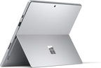 Microsoft Surface Pro 7+ back with Microsoft logo and kickstand