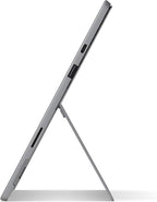 Microsoft Surface Pro 7+ side view with kickstand extended