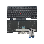 Lenovo ThinkPad T14 Gen 1 Gen 2 P14s replacement keyboard with red TrackPoint and backlit keys – US layout black – SN20V43857 front and back