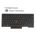 Lenovo ThinkPad T14 Gen 1 keyboard front view alternate