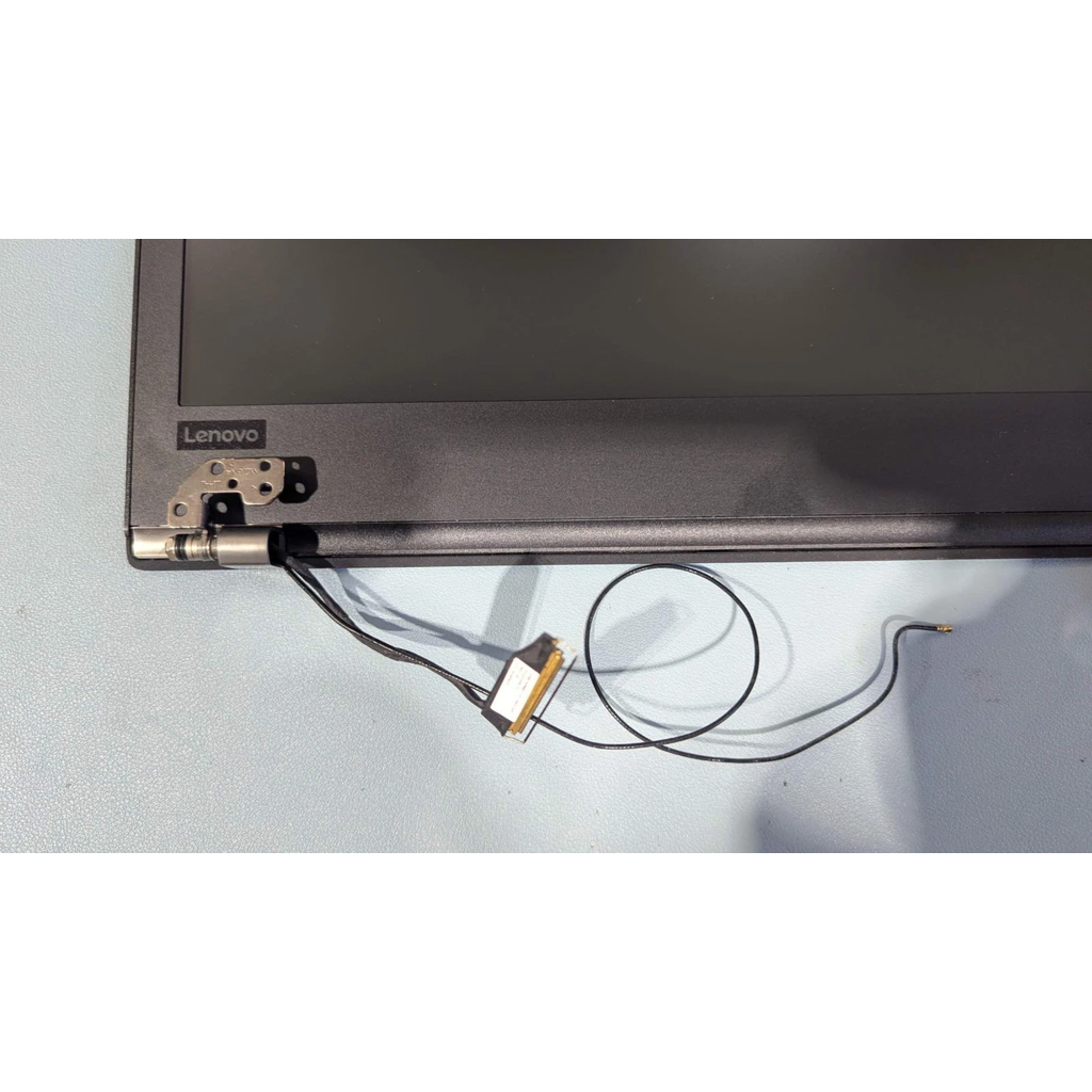 Lenovo ThinkPad T480 LCD cable and antenna cables attached - complete screen assembly with all connectors Canada