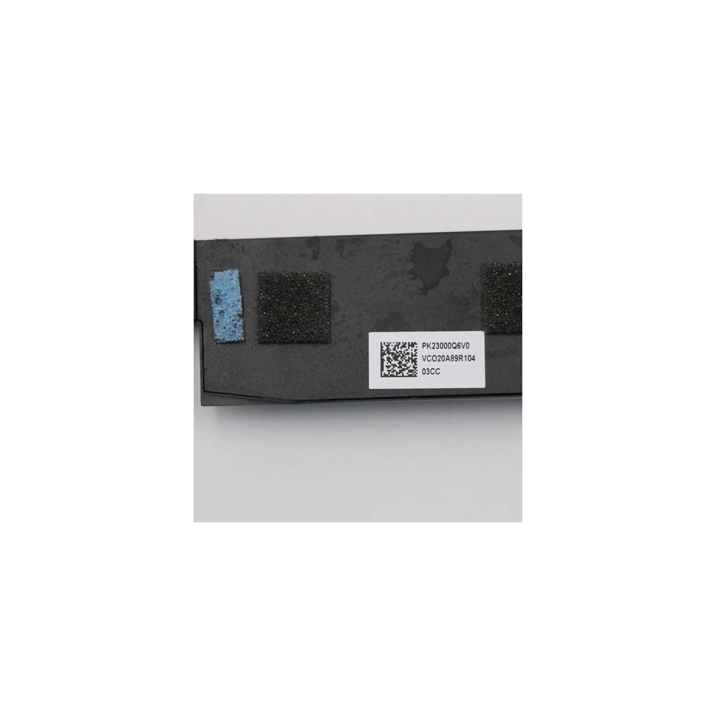 Lenovo T480s speaker part number label PK23000Q6V0 VCO20A89R104 - ThinkPad audio parts Vaughan Ontario