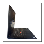 Lenovo ThinkPad T580 left side view showing USB-C Thunderbolt 3 ports HDMI and headphone jack - refurbished business laptop Canada