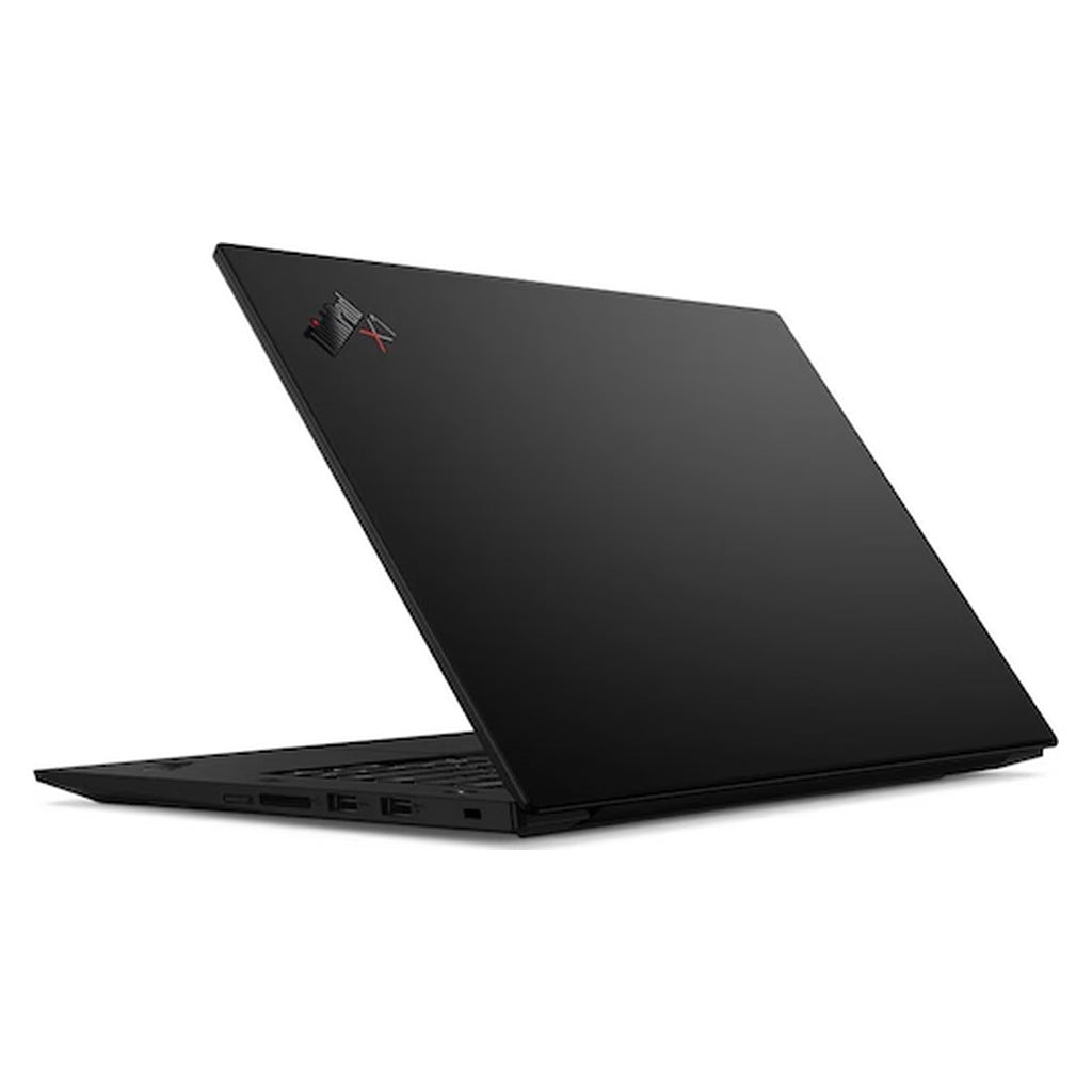 Lenovo ThinkPad X1 Extreme Gen 3 rear angled view with ThinkPad logo on black lid