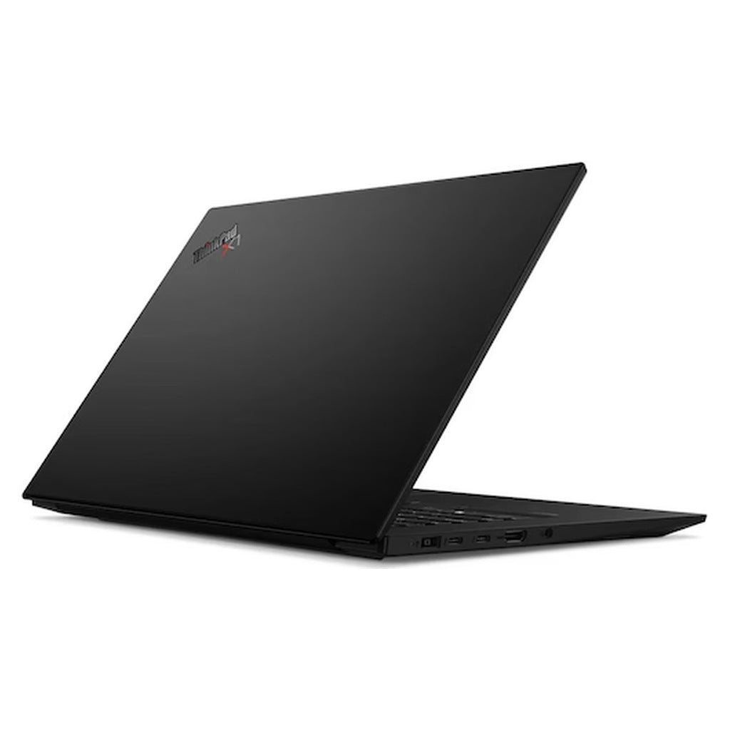 Lenovo ThinkPad X1 Extreme Gen 3 rear view showing USB-C, HDMI and audio ports