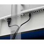 Dell UltraSharp U3225QE monitor angled view showing display and stand