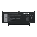 V5K68 48.5Wh 7.6V Dell Latitude replacement battery label detail with part number and ratings