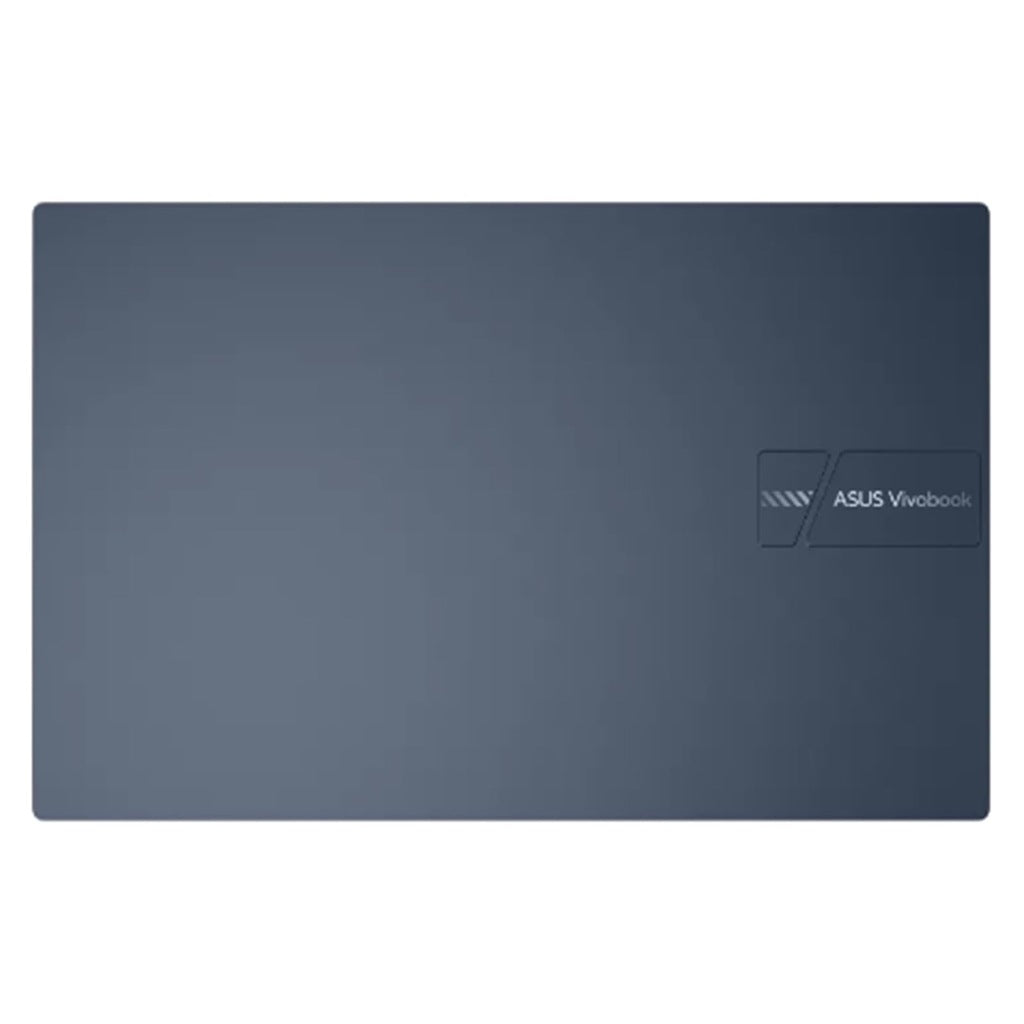 ASUS Vivobook 15 X1504ZA lid in Quiet Blue with ASUS Vivobook logo