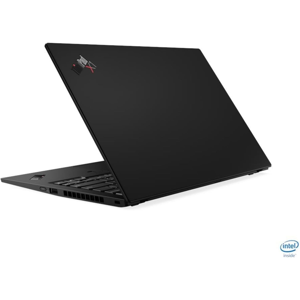 Lenovo ThinkPad X1 Carbon Gen 8 laptop rear lid angle view - carbon fiber refurbished Canada Vaughan Ontario