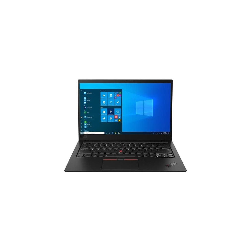 Lenovo ThinkPad X1 Carbon Gen 8 laptop front display straight view - Windows 11 Pro refurbished Canada Vaughan Ontario