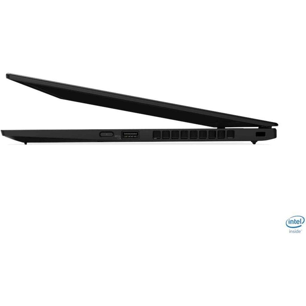 Lenovo ThinkPad X1 Carbon Gen 8 laptop left side ports view - USB-C Thunderbolt refurbished Canada Vaughan Ontario