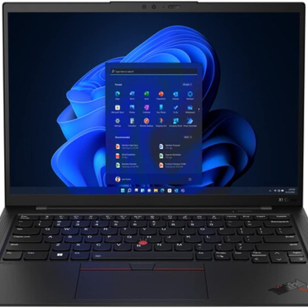 Lenovo ThinkPad X1 Carbon Gen 9 laptop front view